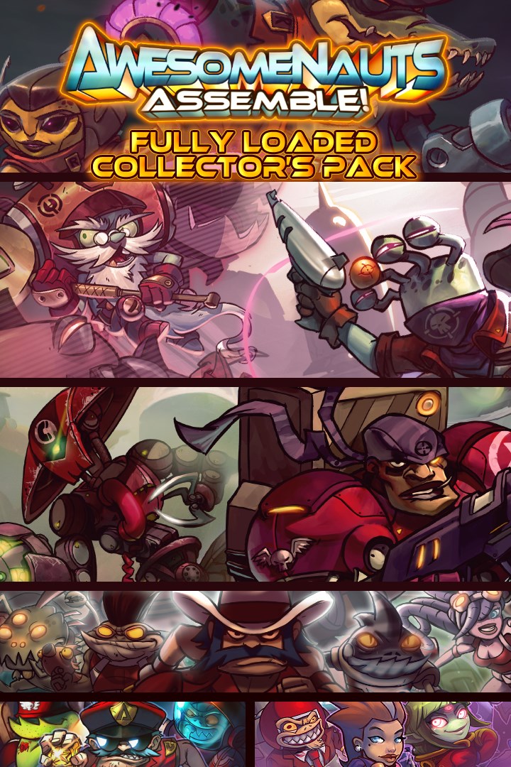 Fully Loaded Collector's Pack - Awesomenauts Assemble! Game Bundle image