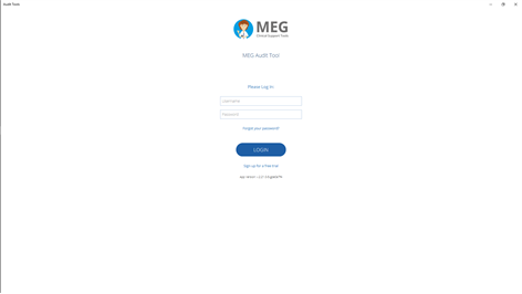 MEG Audit Tool Screenshots 1