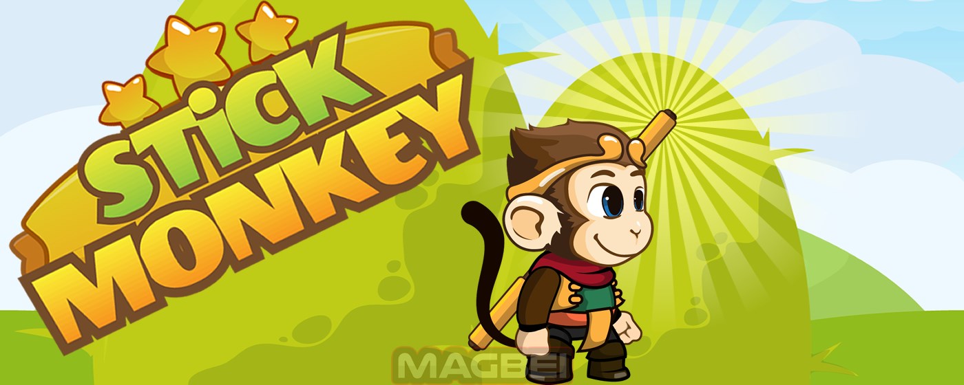 Stick Monkey Game - Runs Offline marquee promo image