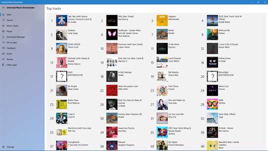 Universal Music Downloader screenshot 2