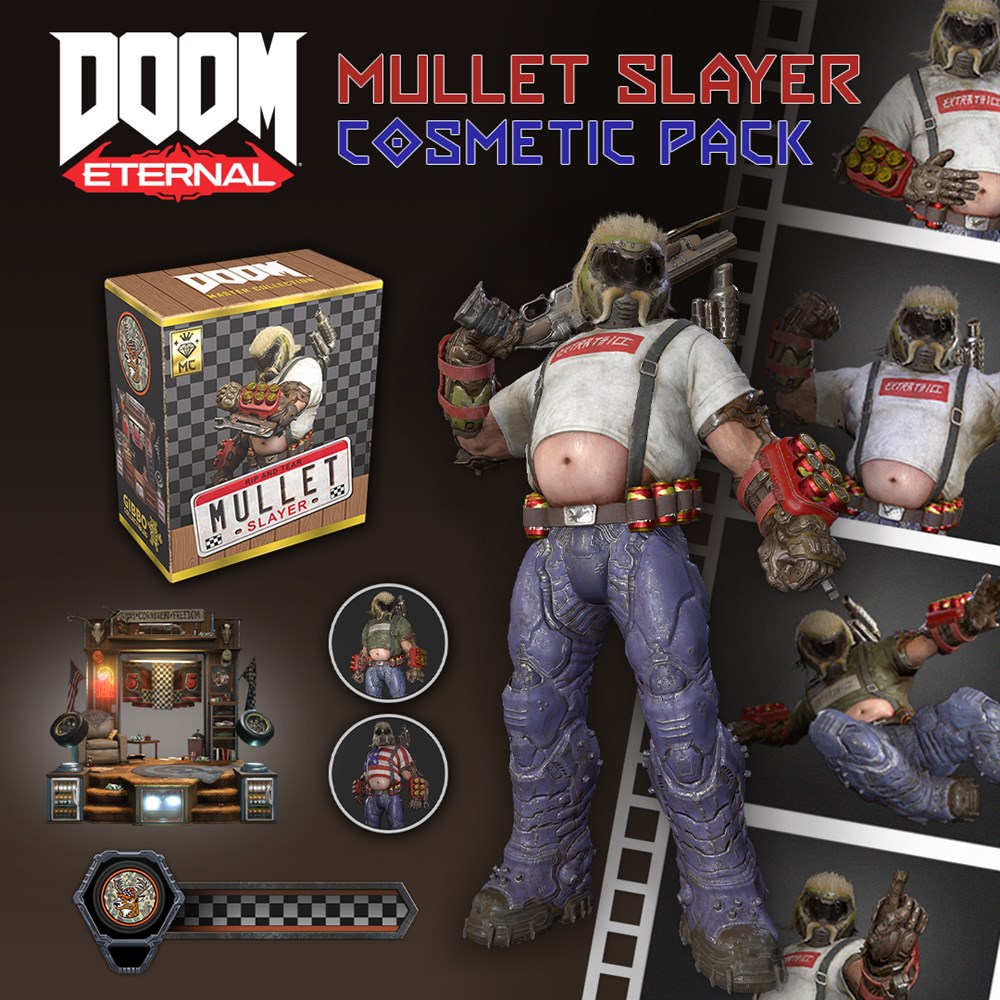 Mullet Slayer Master Collection Cosmetic Pack cover art (full size)