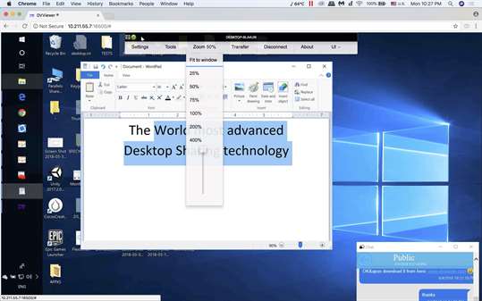 DVViewer Desktop Sharing screenshot 10