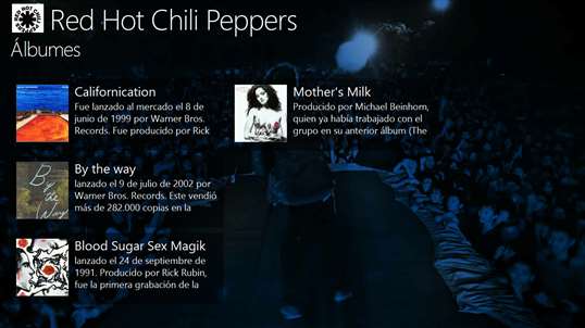 Los Red Hot Chili Peppers screenshot 3