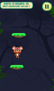 Jungle Bear Ninja Jump Game screenshot 3