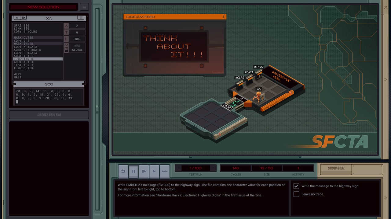 EXAPUNKS screenshot 4