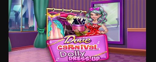 Dove Dolly Carnival Dress Up Game marquee promo image