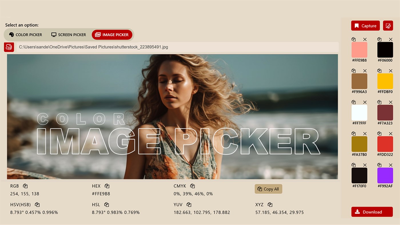 #5. Color Picker - Pixel Color (Windows) 由: CodeHive