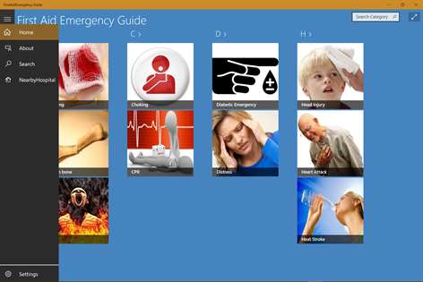 FirstAidEmergency Guide Screenshots 1
