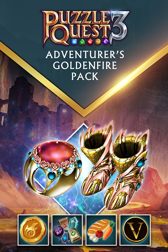 Adventurer’s Goldenfire Pack Xbox Series X|S and Xbox One cover art