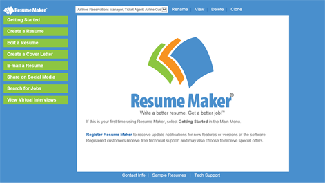 Resume Maker Screenshots 1