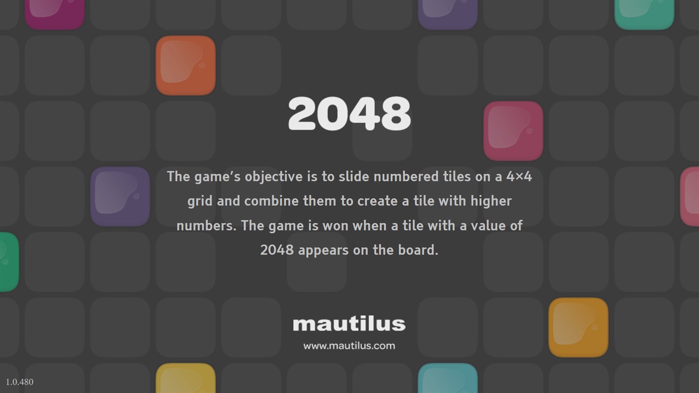 2048 Maniac (от Mautilus s.r.o.) - (Xbox Игры) — AppAgg