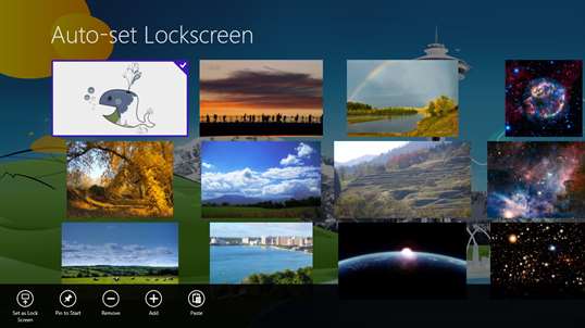 Auto-set Lockscreen screenshot 2