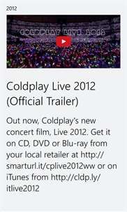Coldplay News screenshot 7