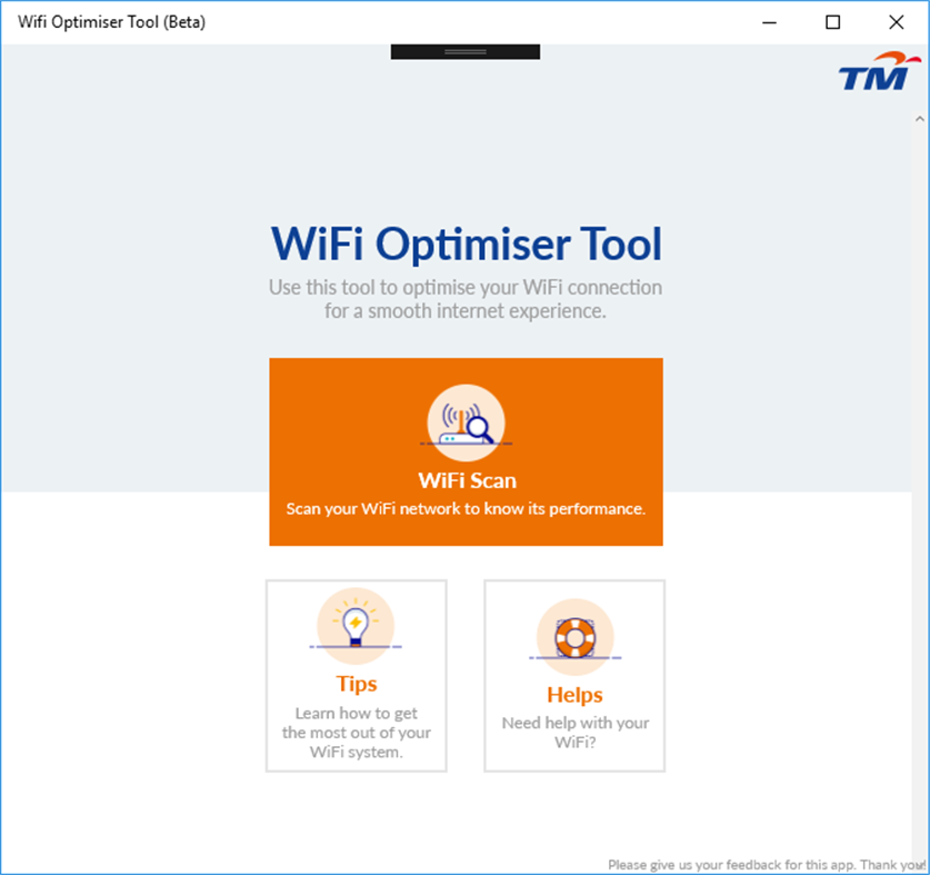 #1. WiFi Optimiser Tool (Windows) 来自: Telekom Research & Development Sdn. Bhd.