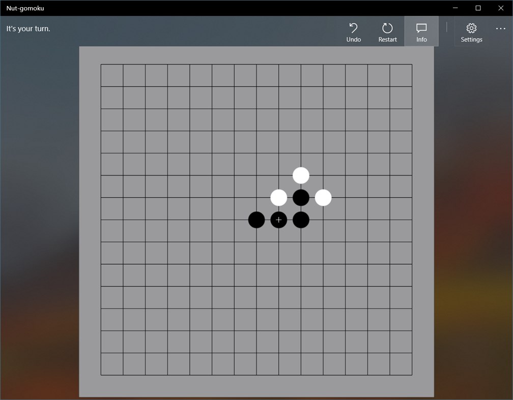 #1. Nut-gomoku (Windows) بواسطة: NutshellySima