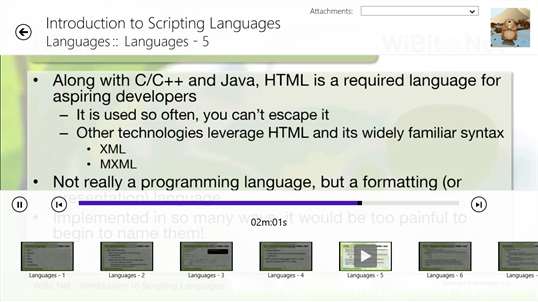 WiBit.Net :: Introduction to Scripting Languages screenshot 3