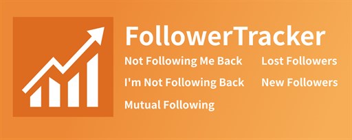 FollowerTracker - Followers & Unfollower Tracker marquee promo image