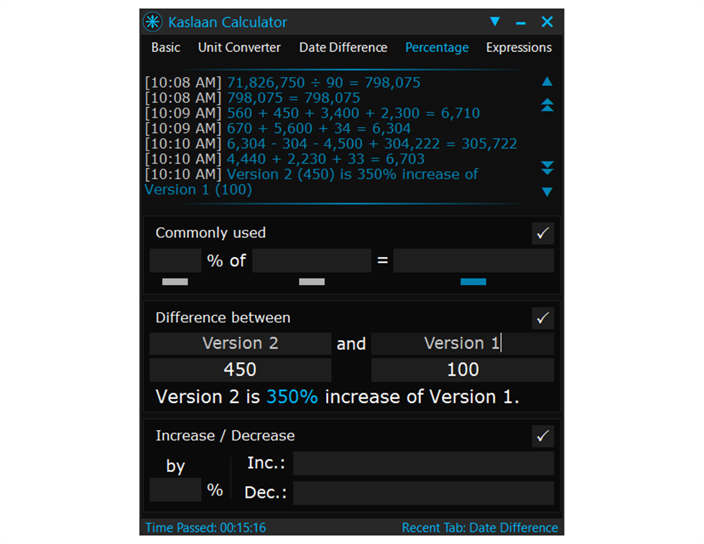 #4. Kaslaan Calculator (Windows) di: KaslaanSoft