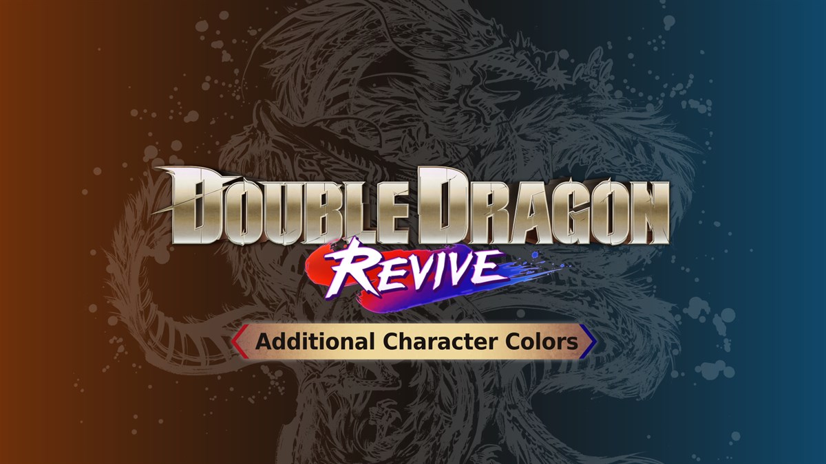 Double Dragon Revive Дополнительные цвета персонажей