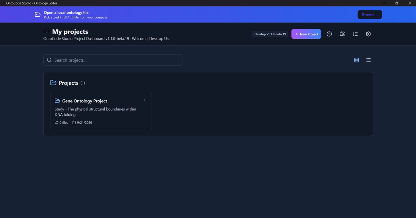 #2. Ontocode Studio (Windows) Af: Self Research
