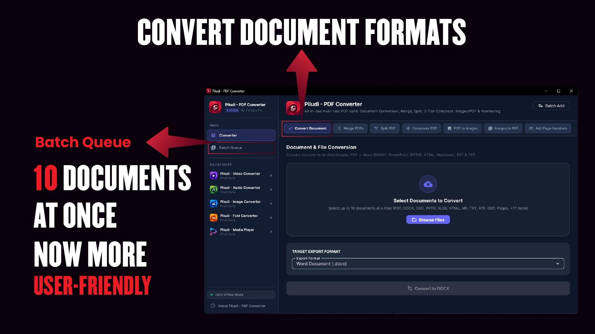 Piludi – PDF Converter Screenshot 3
