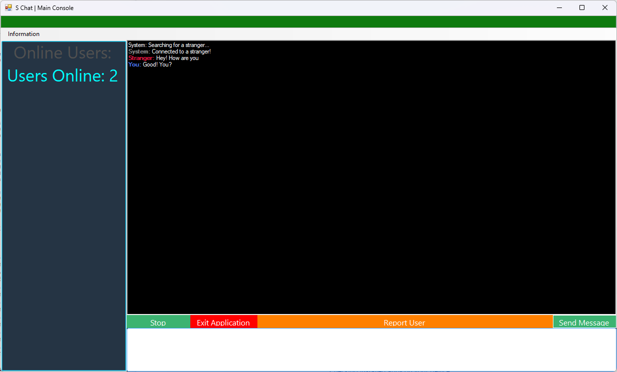 S Chat screenshot