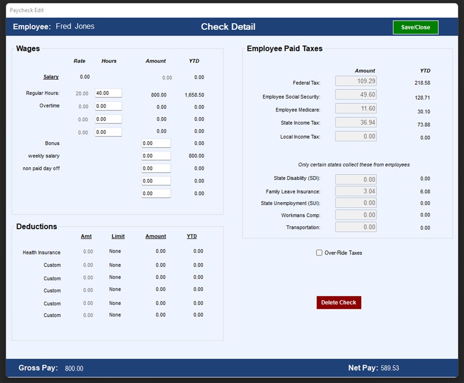 #3. Print Checks Payroll Software (Windows) Ved: Print Checks Inc