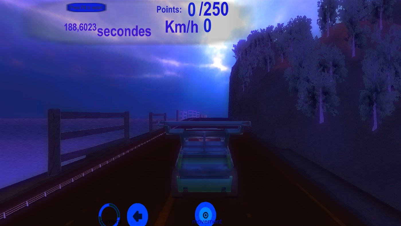 #4. Car Game in the forest 2 (Windows) 作者: jasonthedesign