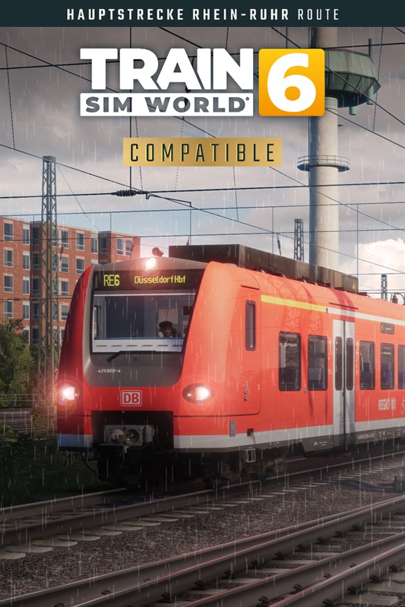 Train Sim World 6: Hauptstrecke Rhein-Ruhr Xbox Series X|S and Xbox One cover art