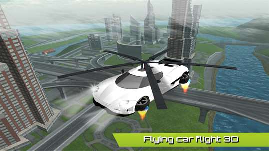 Flying Car Rescue Flight Sim screenshot 5