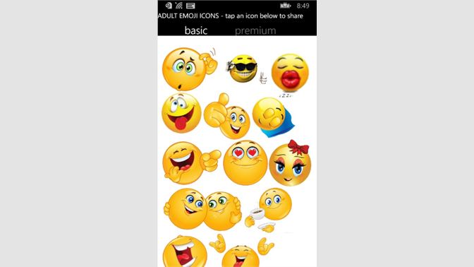 Emojis erotik Erotic Emoji