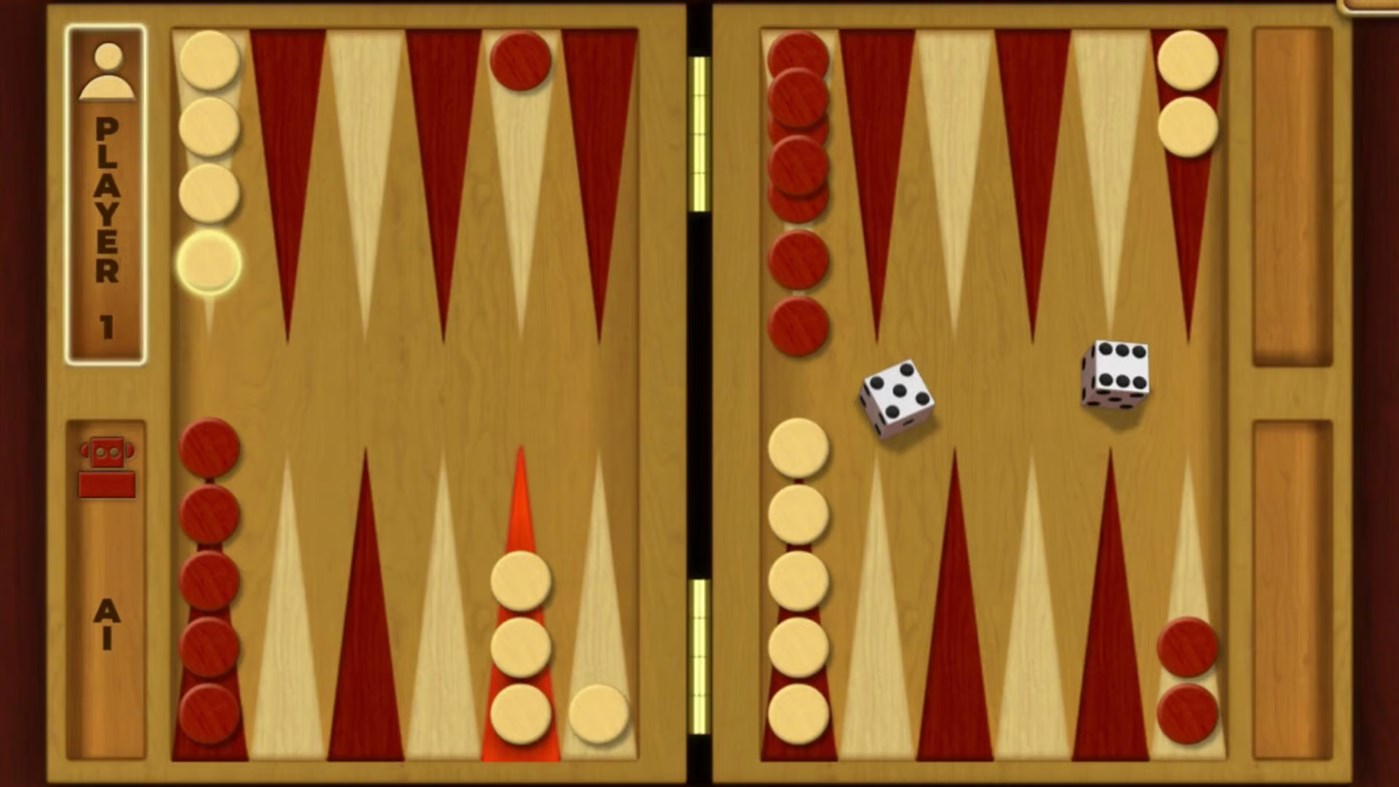 #1. Backgammon Classics (Windows) 由: Playgama