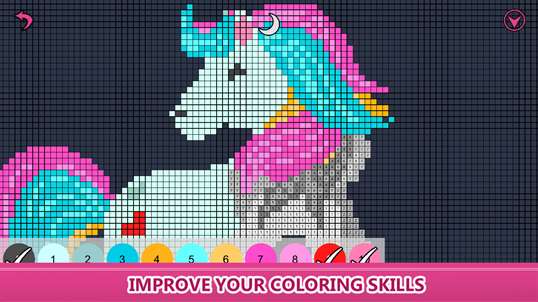 Little Pony Color by Number - Pixel Art No.Color screenshot 2