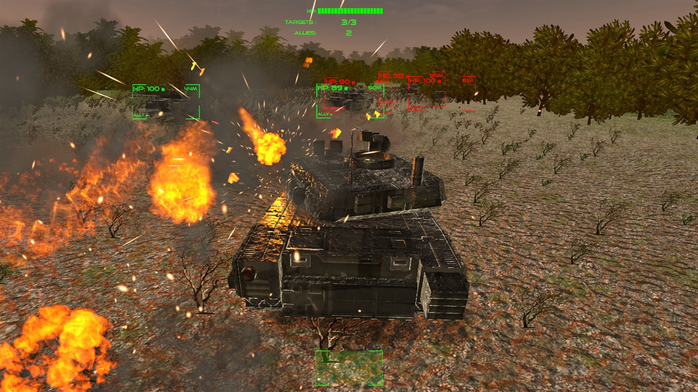 #6. Tanks Battle Ahead (Windows) By: x