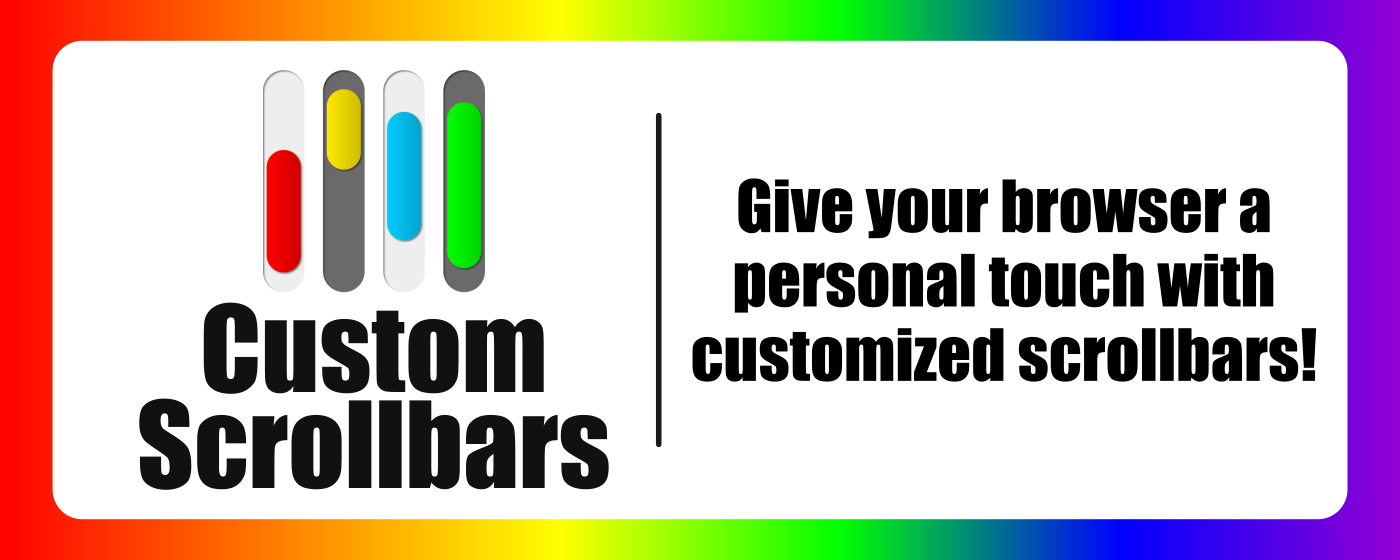 Custom Scrollbars marquee promo image