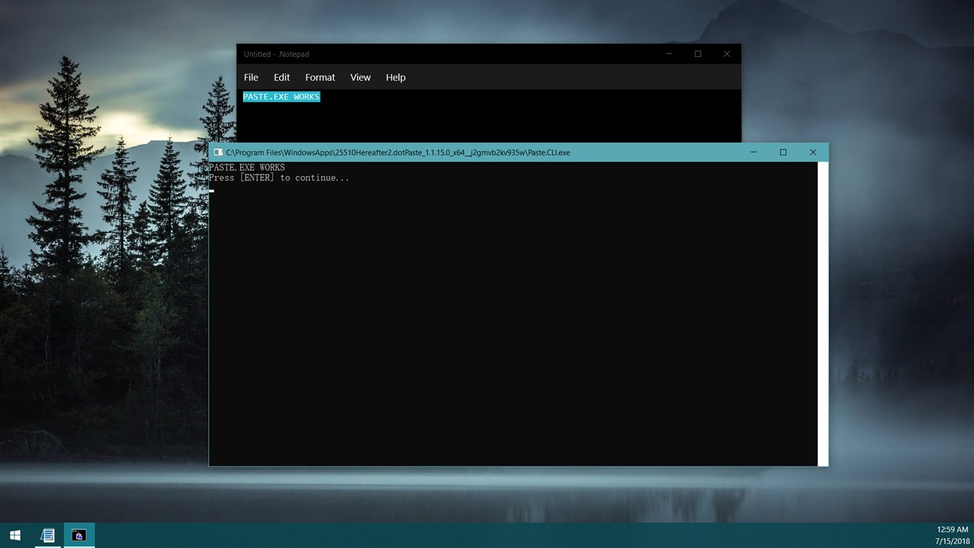 #6. Paste CLI for Windows (Windows) Göre: Hereafter2