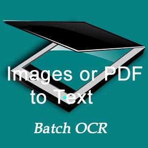 Batch OCR