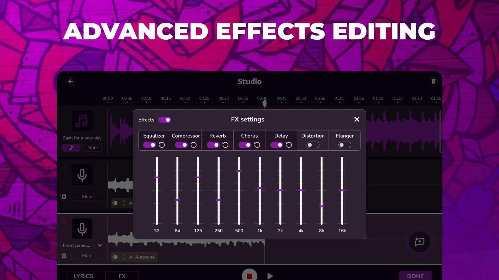 Mixtape Recorder - Rap Music Creator screenshot