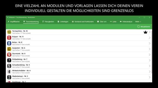 Vereinsheim screenshot 5