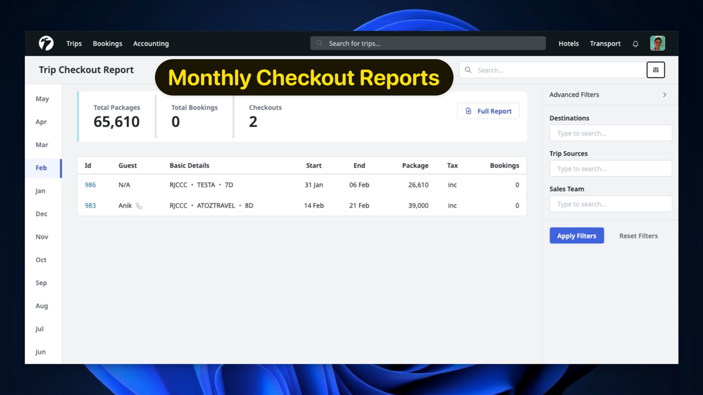#5. Sembark Travel CRM Software (Windows) 由: SEMBARK TECH PRIVATE LIMITED