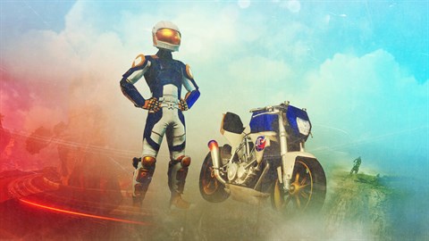 Moto Racer 4 - Rider Pack - Space Dasher