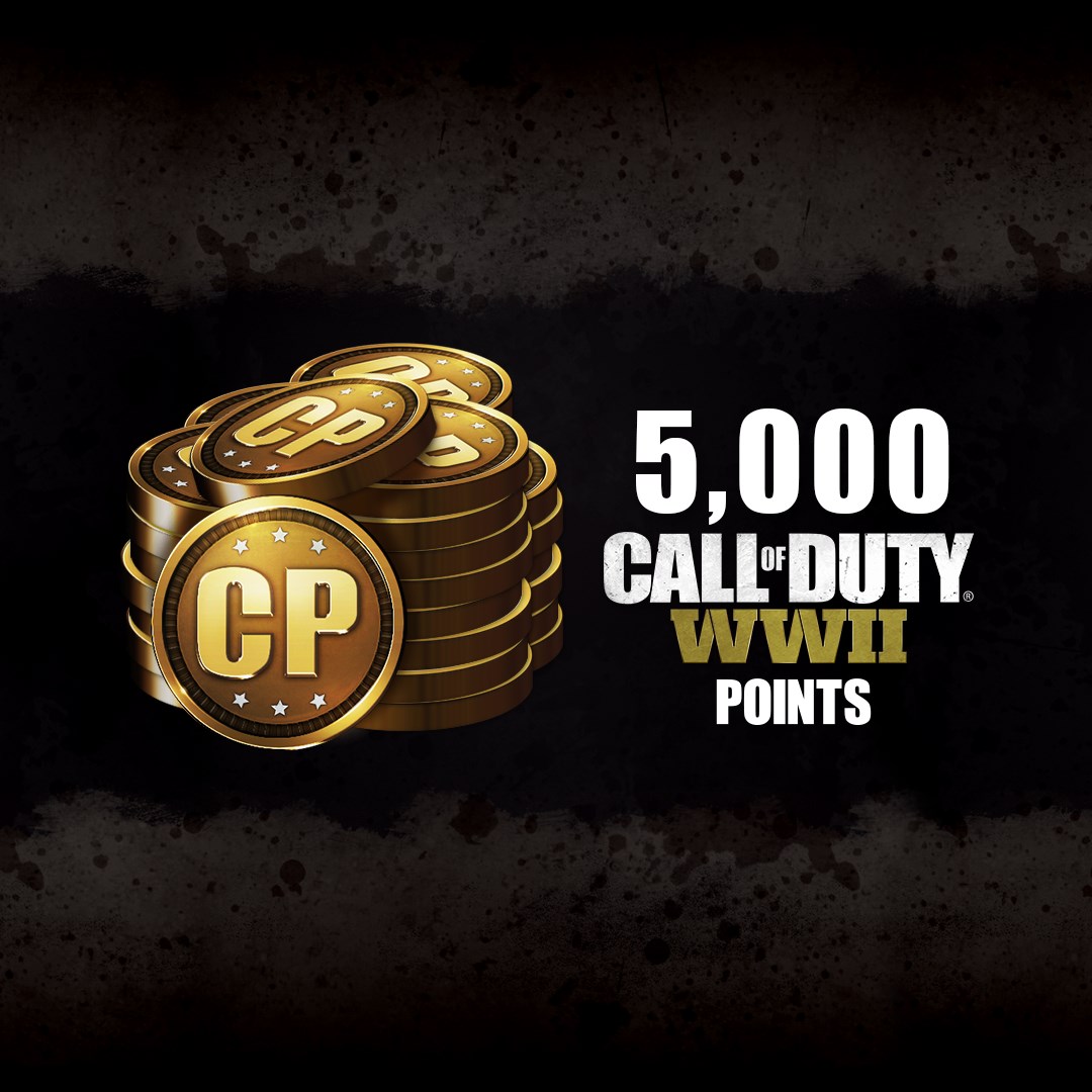 5.000 Call of Duty®: WWII-Punkte