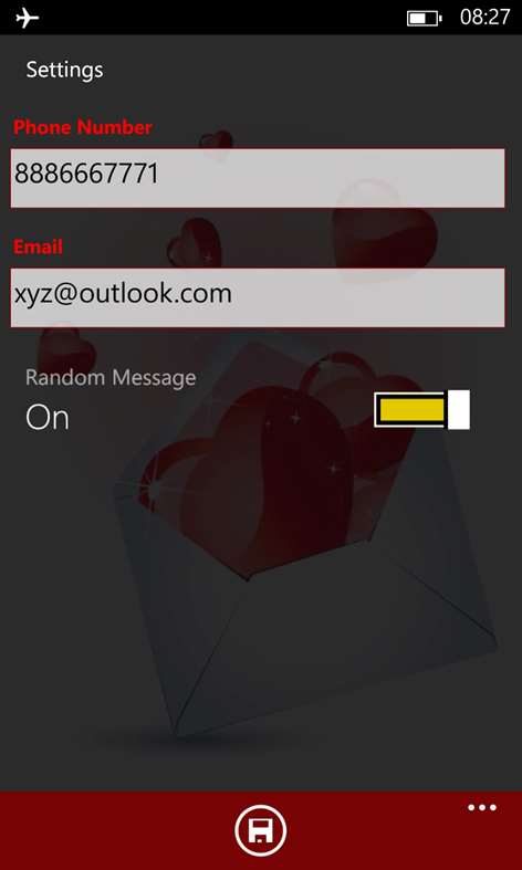 Valentine's Texter Screenshots 2