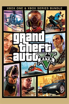 Cover poster for Grand Theft Auto V (Xbox One & Xbox Series X|S)