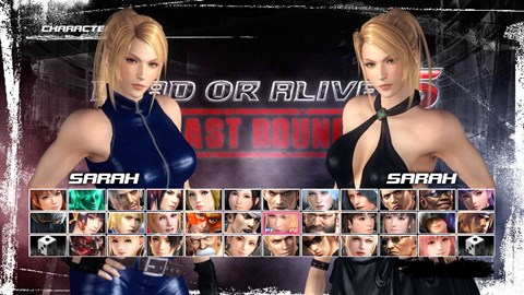 Personnage DEAD OR ALIVE 5 Last Round : Sarah