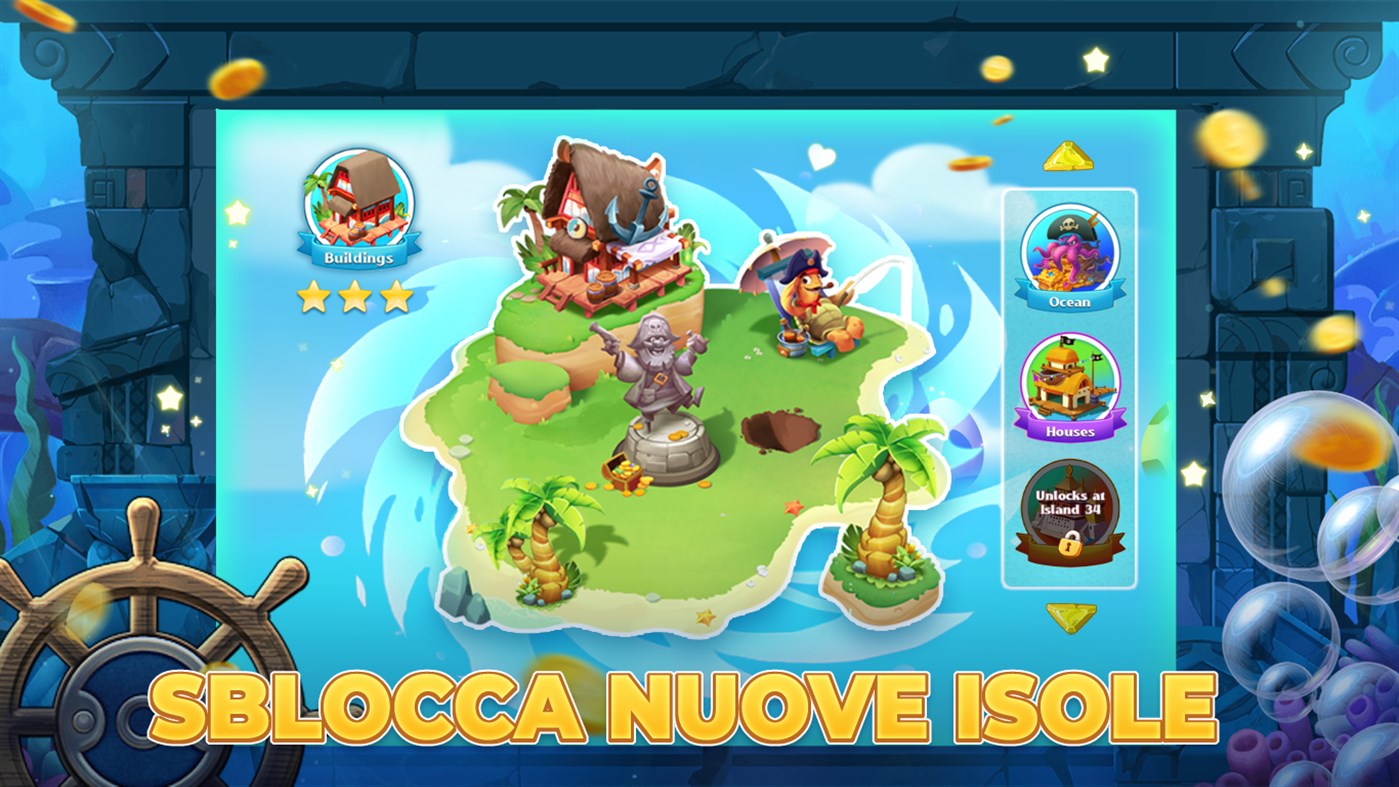 #3. Island Tycoon: Pirates' Coin Adventure (Windows) 由: Touch Game