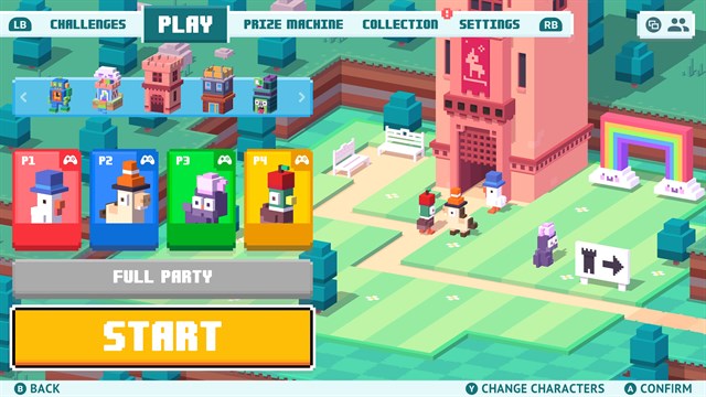 Crossy Road Castle screenshot 1