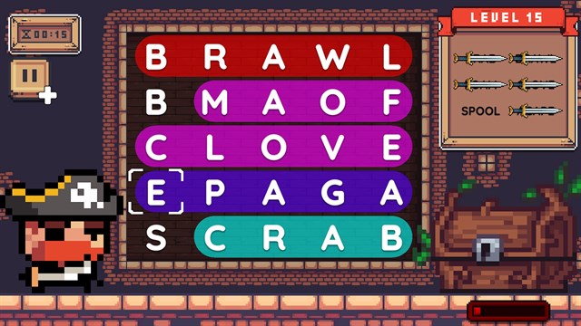 Word Quest Pirates screenshot 4