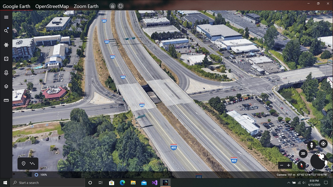 #3. Earth 3D Suite : Earth Pro, Street View (Windows) Podle: varapps