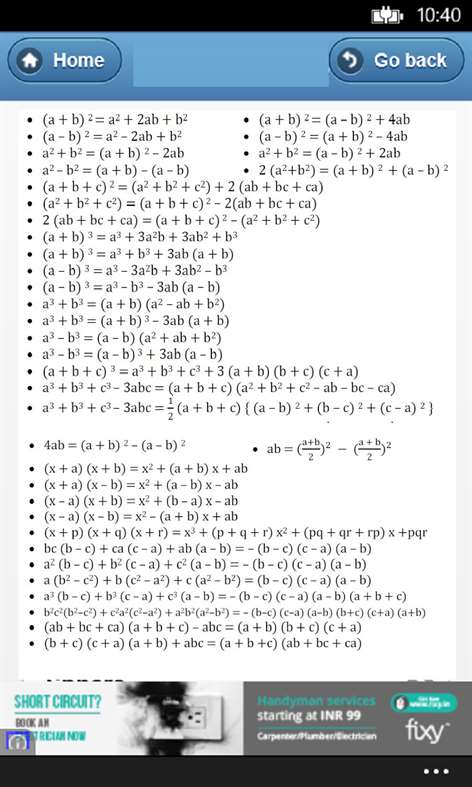 All Math Formulas Screenshots 1